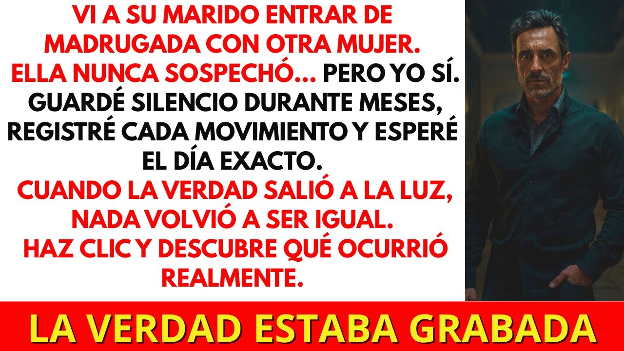 Yo era el portero y vi a su marido entrar con otra mujer… nadie lo sabía