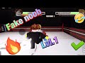 Playing Boxing League As A Noob