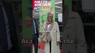 Paulette On Erdington High Street with WM Police