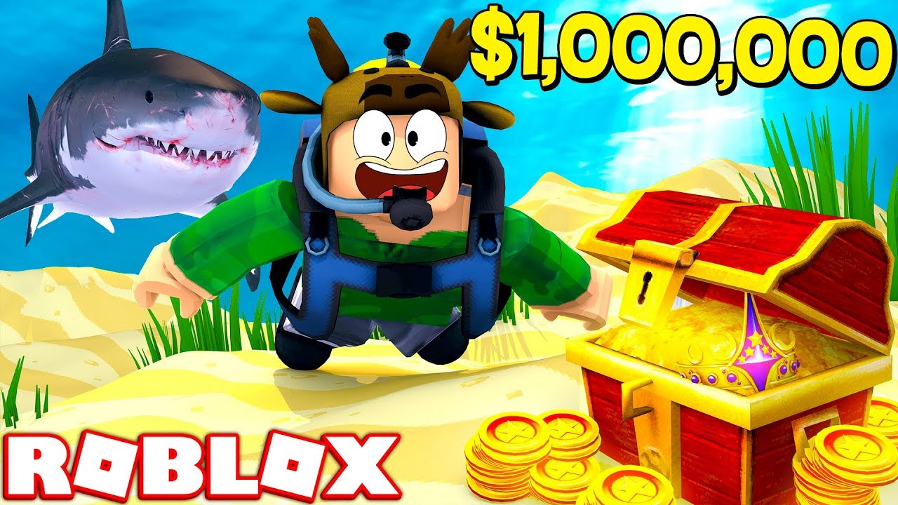 roblox-scuba-diving-simulator-finding-1-000-000-in-burried-treasure-youtube