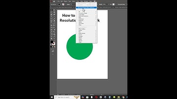 How to Change the Resolution of artwork in adobe illustrator #adobeillustrators