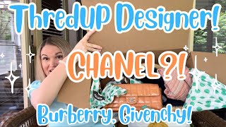 Chanel, Burberry and More! ThredUP DIY Designer Rescue Box Unboxing!