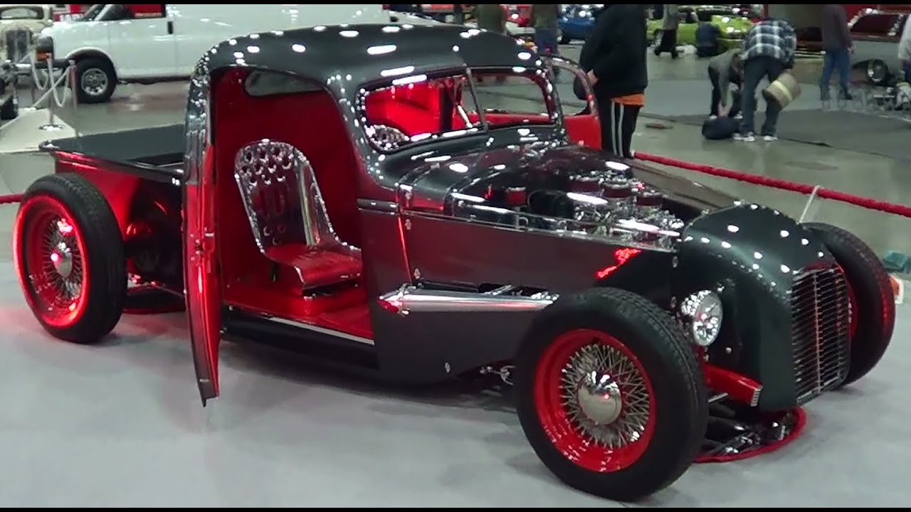 わいきさん専用Chevrolet グリル レッド シルバー 1946 Chevy Pick Up 