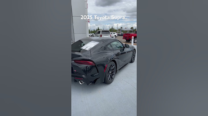 2025 Toyota Supra #Toyota #Supra #Shorts