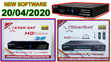 StarSat 2000 Hyper Receiver 2 New Software 2020