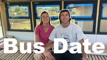 Skoolie Build | Episode 2 | Interior Walls & Insulating the Ceiling + Bus Date Night