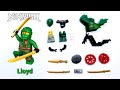 Lego ninjago Lloyd and his motorcycle