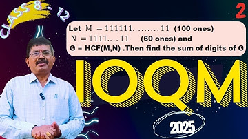 IOQM 2025/PROBLEM 2/HCF/🔥Interesting Number Theory Problem #numbertheory #IOQM 2025/#ioqm /#ioqmprep