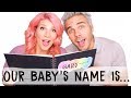 Baby Name Reveal! | OMG We're Having A Baby