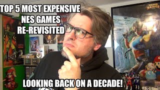 A Decade of Top 5 Most Expensive NES Games