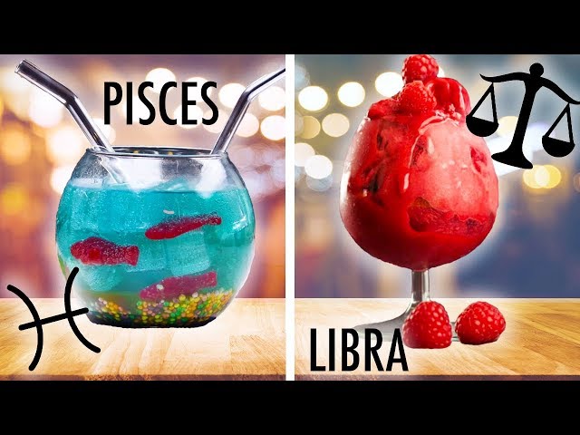 12 Astrology Cocktails Based on the 12 Zodiac Signs | Creative DIYs and Hacks by So Yummy