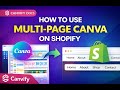 How to Create &amp; Import Multi-Page Canva Website to Shopify? Canvify Docs