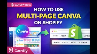 How to Create &amp; Import Multi-Page Canva Website to Shopify? Canvify Docs