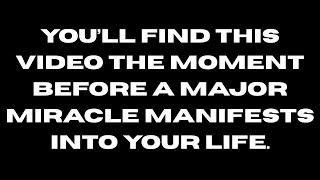 you'll see this the moment before everything changes