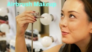 Airbrush Makeup Dinair Demo \& Review