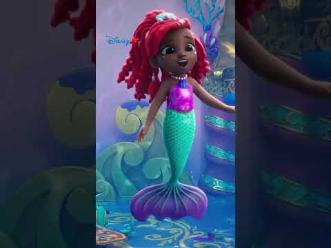 Sezon na świąteczne porządki rozpoczęty! 🧹🎄#DisneyJuniorPolska #Ariel #porządki