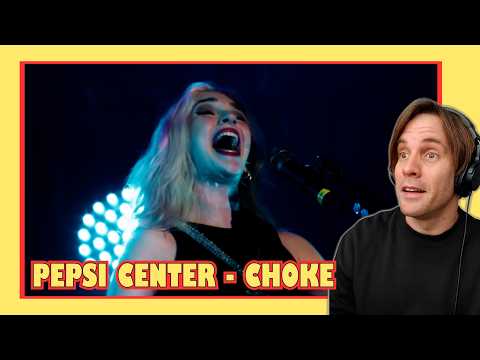 The Warning - Choke (Live from Pepsi Center) | FIRST TIME REACTION