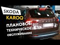 Плановое техническое обслуживание автомобиля Skoda Karoq 1.4 TSI