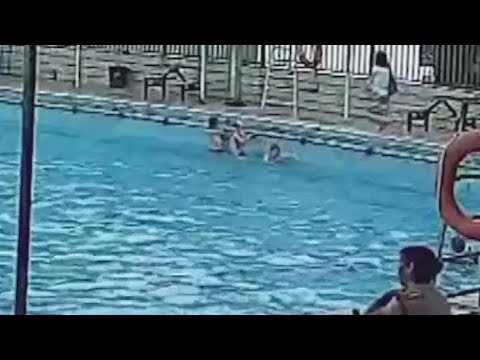 Видео: Мальчик чуть не утонул