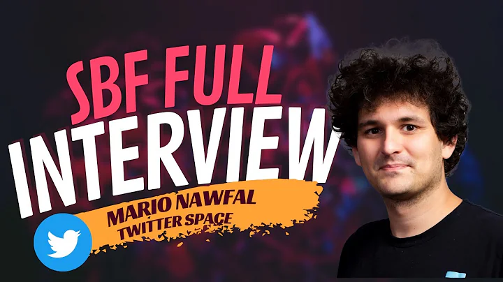 LIVE: Full Mario Nawfal And SBF (Sam Bankman-Fried) Twitter Space Interview