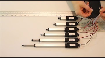 Controlling Six 12V DC Micro Linear Actuators at the Same Time Using Breadboard