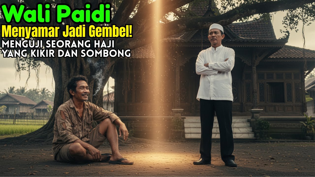 Wali Paidi Menguji Kesombongan Seorang Haji — Akhirnya Rezekinya Tertahan!