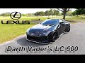 An LC 500 fit for Darth Vader! * CRAZY LOUD EXHAUST