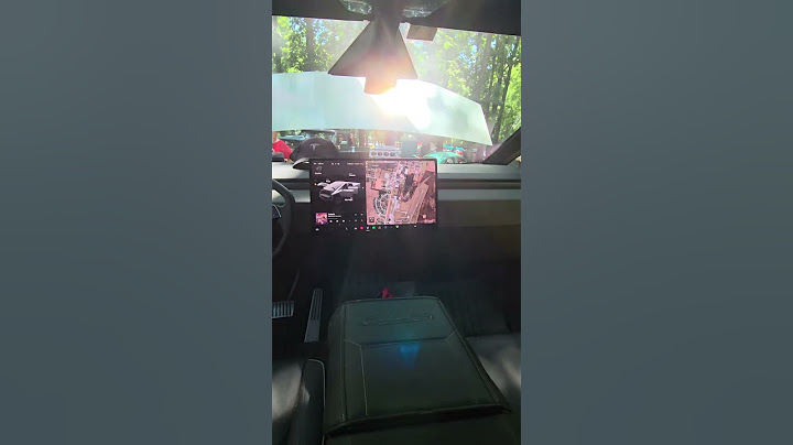Inside a Tesla Cyber Truck