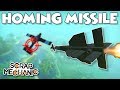 AUTOMATIC EXPLOSIVE HOMING MISSILE! - Scrap Mechanic Creations! - Episode 163