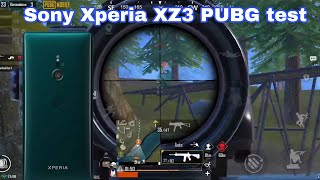 Sony Xperia XZ3 PUBG test | Fps & Graphics test with fps meter | XD master gaming |