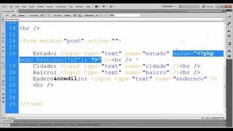 Busca de CEP com php sinples - curso de web design da Training web