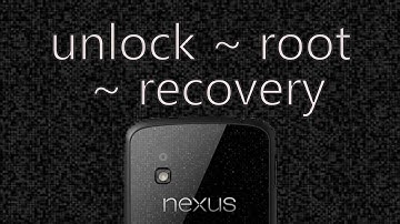 Nexus 4 ~ How to Unlock, Root, and Install Recovery!