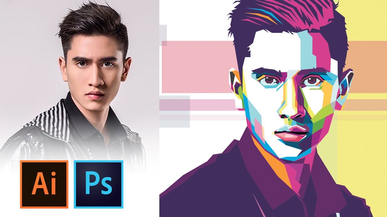 WPAP Tutorial - IllUSTRATOR/PHOTOSHOP