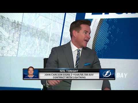 John Carlson signs with Tampa Bay Lightning