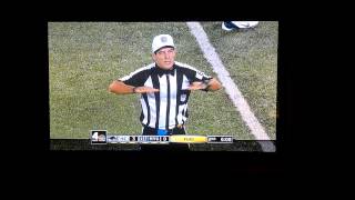 Penalty call by replacement refs, attempt #1