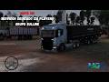 ETS2 - Mapa Minas no reboque graneleiro 4 patas Facchini - Volante MOZA TSW Truck Wheel