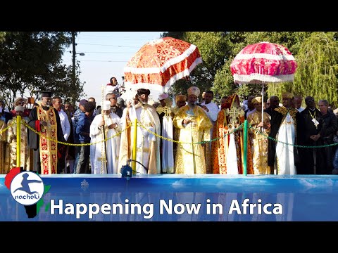 Thousands of Ethiopians in Addis Ababa Celebrating the Epiphany in All its Glory