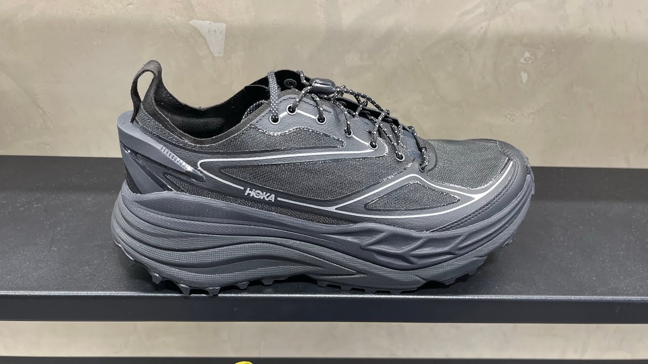 靴 HOKA STINSON ONE7 BLACK / SILVER 27cm Stinson One7 - Black/Silver – Feature