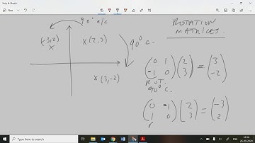 Ex9E part 1: IB HL AI Maths, Oxford, Unit 9; transformations with matrices (GTU)
