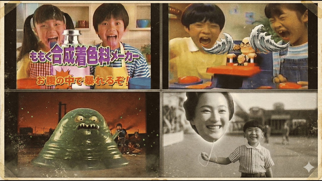 【総集編】AIが作った昭和の狂気おもちゃCM集No.1～10まとめ
