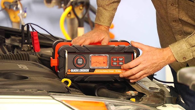 BLACK+DECKER's automatic 15A/12V bench battery charger hits $36