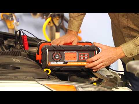  BLACK+DECKER BC15BD Fully Automatic 15 Amp 12V Bench Battery  Charger/Maintainer with 40A Engine Start, Alternator Check, Cable Clamps :  Automotive