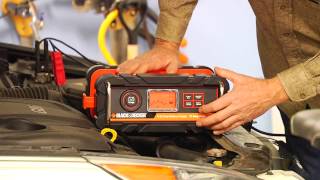 BLACK and DECKER Fully Automatic 25 Amp 12V Battery Charger Unboxing &  First Test! 