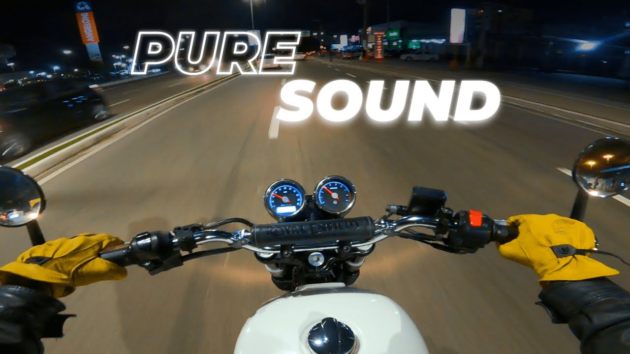 INTERCEPTOR 650 COM ESCAPE CHRIS MICHAEL | RIDE NOTURNO | PURE SOUND