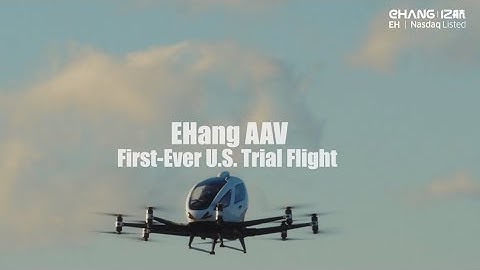 Meet George Jetson, EHang AAV is coming! | Urban Air Mobility | EHang