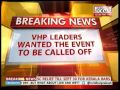 Protest Pakistan exhibition Delhi