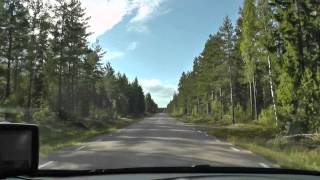 Drive From Stockholm To Sandviken Inc Sandvik - Sweden August 2012