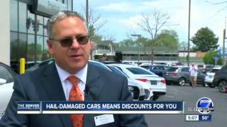 Deals on cars to be had after hail storm, but need for caution exists