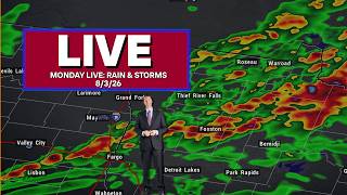 ⚠️LIVE - MONDAY SEVERE STORM COVERAGE - AUGUST 3RD
