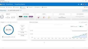 Dell EMC PowerStore  - Viewing Performance Demo